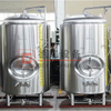 600L Beer Brewery Equipment Lucidatura a specchio 100% Saldatura TIG Birrificio a 2 recipienti per la produzione di birra