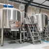 PLC Automatico/semi-controllo automatico personalizzato combinato riscaldato a vapore 3-vessel 2000L Beer Brewhouse Commercial Brewery