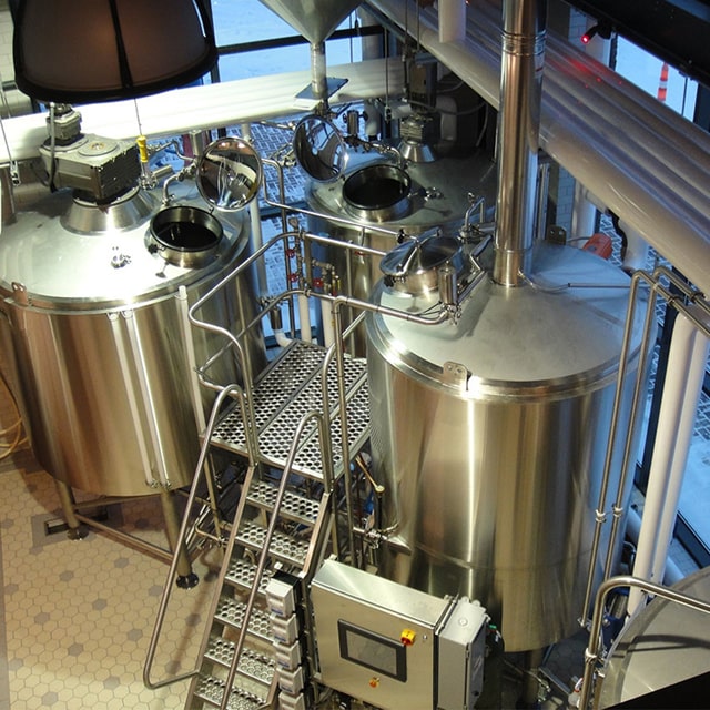 Micro attrezzatura su misura della fabbrica di birra Commerciale utilizzato grande sistema di produzione di birra professionale Birrificio della birra da 100L a 5000L
