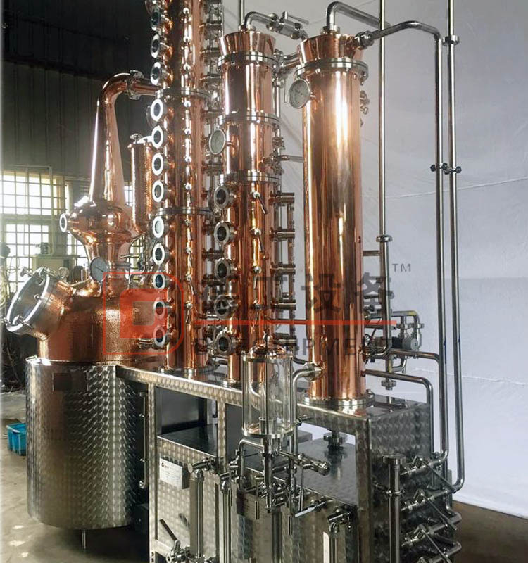 300L Micro distilleria attrezzature alcol materiale di alta qualità Sistemi di distillazione DEGONG