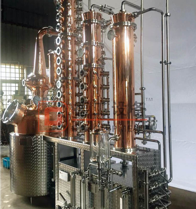 300L Micro distilleria attrezzature alcol materiale di alta qualità Sistemi di distillazione DEGONG