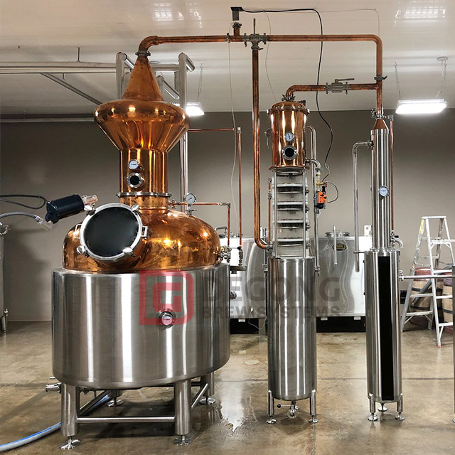 Produttore di distillatori di rum in rame da 500 litri, fornitore di alambicchi di vendita a caldo
