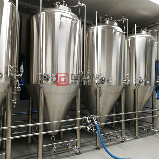 Costruito un serbatoio per la produzione di birra personalizzato Serbatoio per cantina Serbatoio di fermentazione inossidabile 10HL Serbatoio per birra brite per ristorante