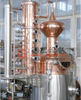 Alambicco in rame da 300 litri per brandy gin e vodka personalizzati in vendita