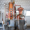 Alcool di rame dell&#39;attrezzatura della distilleria dell&#39;alcool 300L che fa la colonna di DEGONG della macchina ancora