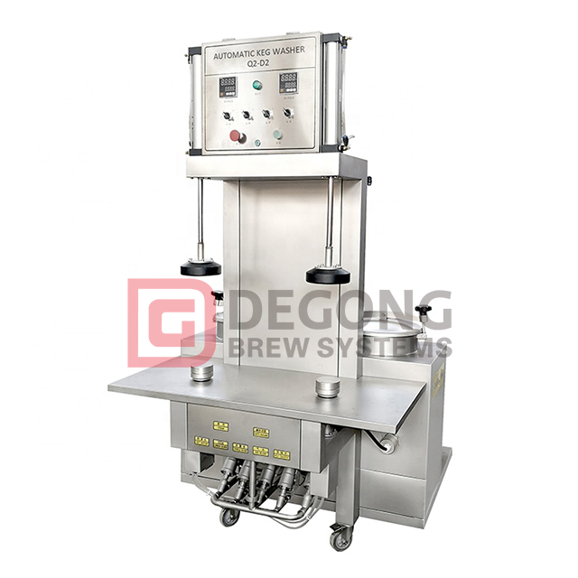Piccola macchina di rifornimento automatica di pulizia del barilotto di birra dell'attrezzatura della macchina di pulizia del barilotto