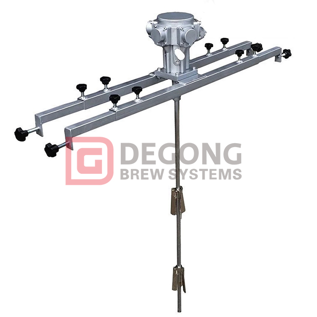 1/2 HP Air Direct Drive IBC Tote Mixer con montaggio su staffa