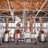 DEGONG 500L Sistema completo di apparecchiature per distillazione a colonna di vodka in rame in vendita
