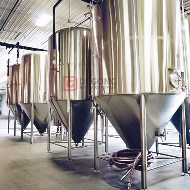 Fermentatore in Acciaio Inox per Produzione Birra AISI 304/316 Stoccaggio Birra in vendita
