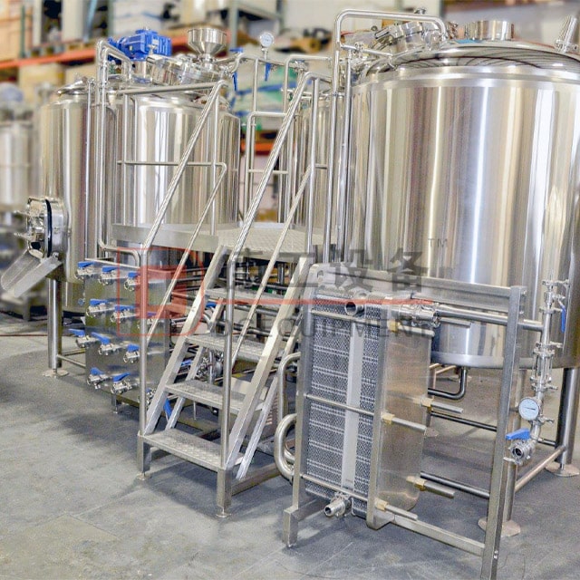 Serbatoi per birreria con sistema di schiacciamento della birra a combinazione libera da 1500 litri