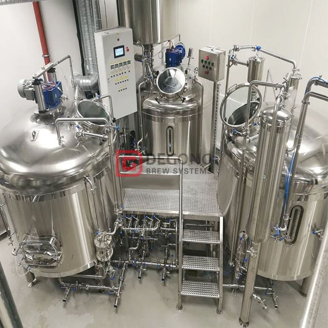 Attrezzatura per la produzione di birra da 700 litri in acciaio inossidabile per uso alimentare migliore attrezzatura per la produzione di birra in vendita