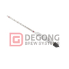 Beer Wine Alcohol Tester 3 IN 1 Idrometro a tripla scala 0,990-1,160 Gravità specifica Brix Balling Home Brew Strumenti per alcolometro