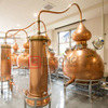 Alambicco in rame per la distillazione della birra in casa