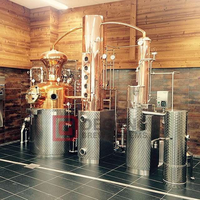 l'alcool industriale di 500L 132 galloni distilla l'attrezzatura di distillazione della vodka da vendere