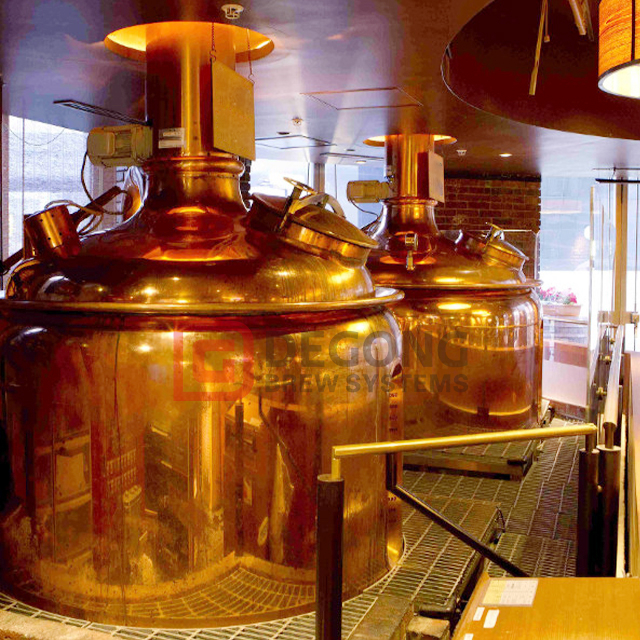 10HL attrezzatura di rame rossa della birra della barra o del ristorante della fabbrica di birra DEGONG