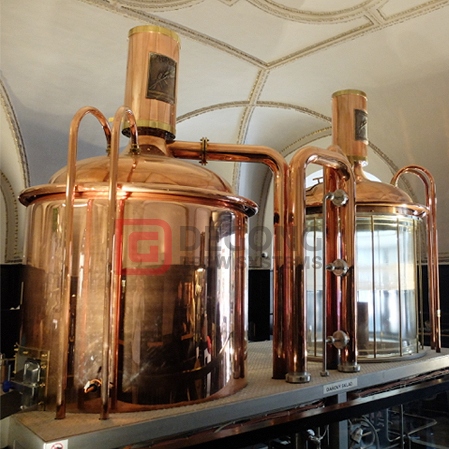 Attrezzature per microbirrifici in rame rosso da 1000 litri - Sistemi per birrerie DEGONG in vendita