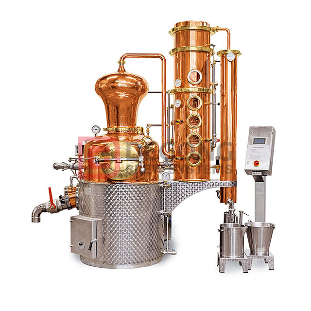 30L 50L 100L 150L 200L Stills Copper Distillery Produttore di apparecchiature per la distillazione