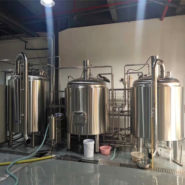 Germania TUV ha certificato la qualità superiore dell'attrezzatura per la produzione di birra in acciaio inossidabile per uso alimentare micro fabbrica di birra 100L-2000L