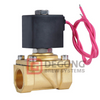 Elettrovalvola elettrica in ottone da 3/4 pollici 24v CC utilizzata per acqua, birra, bevande