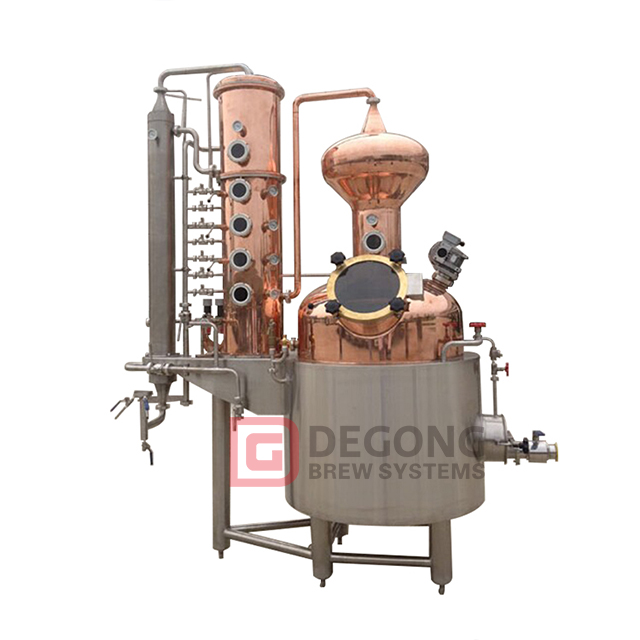 Linea di produzione dell'alcool 100L con l'attrezzatura di distillazione della vodka del whiskey