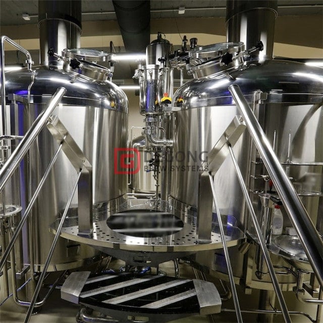 Sistema di produzione della birra da 500 litri con vapore/elettrico prodotto dall'impianto DEGONG