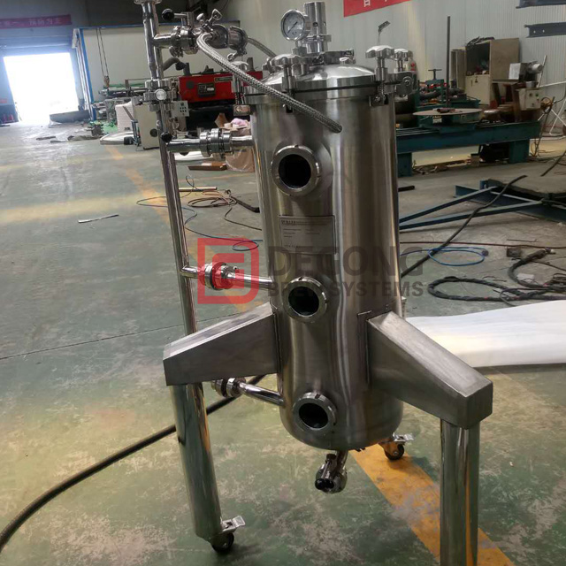Cannone a luppolo secco in acciaio inossidabile 60L 80L 120L Hopgun per la produzione di birra artigianale
