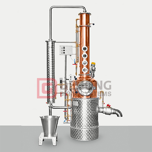 200L Moonshine Distiller Home Vodka Attrezzatura per la distillazione del rame in vendita