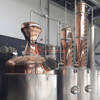 1000L per lotto Alcool distillatore macchina distillazione frazionata vodka still
